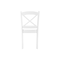 Monarch Specialties Dining Chair, Set Of 2, Side, Kitchen, Dining Room, White, Wood Legs, Transitional I 1320 - alternate 6